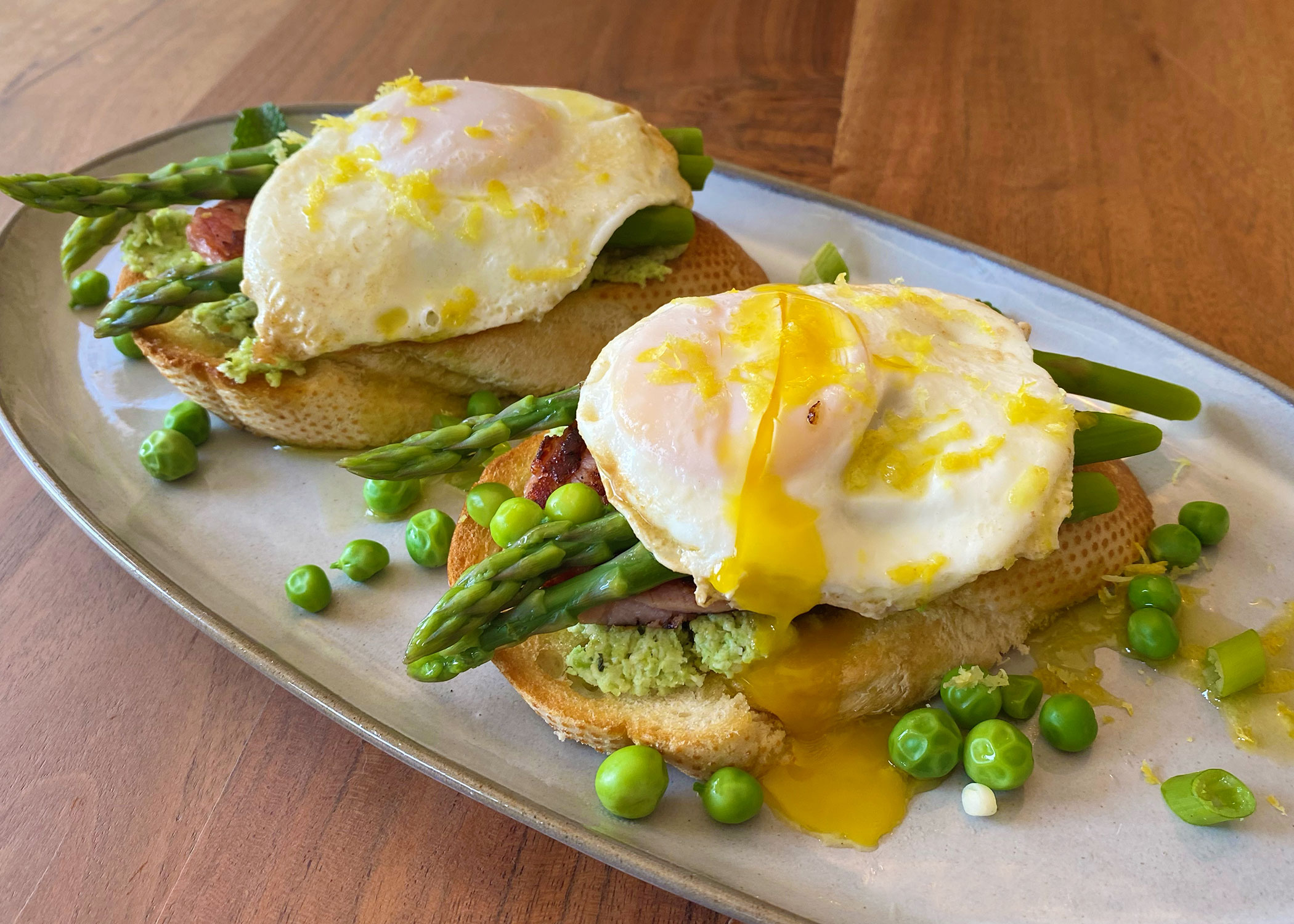 Arlychoke Brunch – Spring Benedict