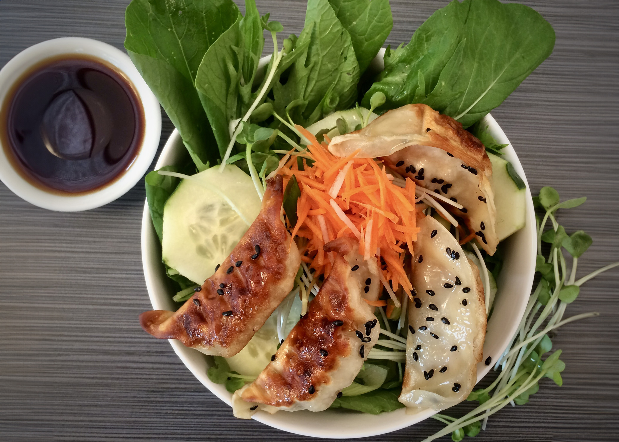 Potsticker Salad